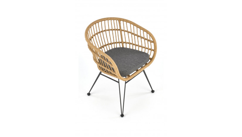 K456 lauko kėdė metalinė