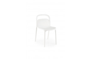 K490 lauko kėdė plastikinė balta sp.