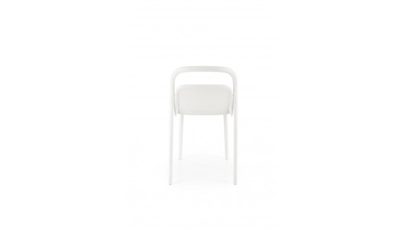 K490 lauko kėdė plastikinė balta sp.