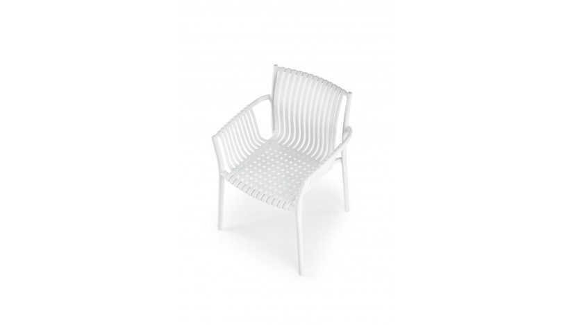 K492 lauko kėdė balta sp.