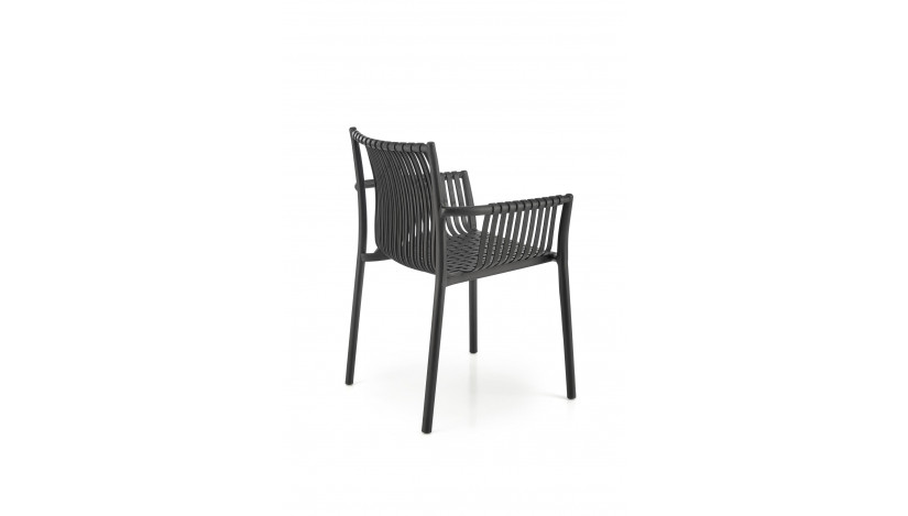 K492 lauko kėdė juoda  sp.