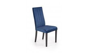 DIEGO 2 Kėdė medinė juoda / mėlyna monolith 77