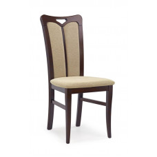 HUBERT 2 Kėdė medinė tamsus riešutas / torent beige