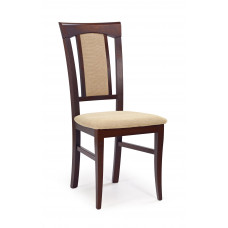 KONRAD Kėdė medinė tamsus riešutas / torent beige