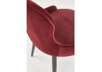 K366 Kėdė metalinė bordo