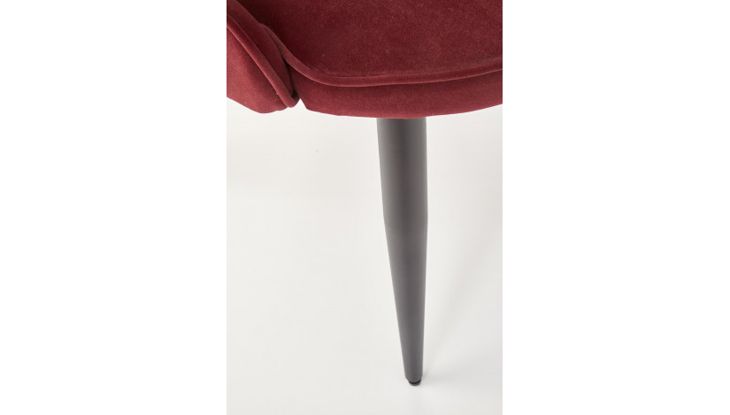 K366 Kėdė metalinė bordo