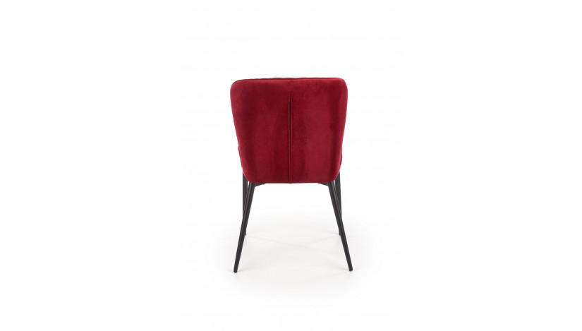K399 Kėdė metalinė bordo