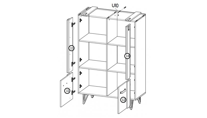 Lentyna pastatoma LOFTER LO4