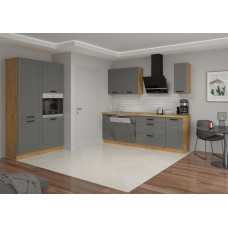 LUNA 350 cm virtuvės baldų komplektas MDF 19mm