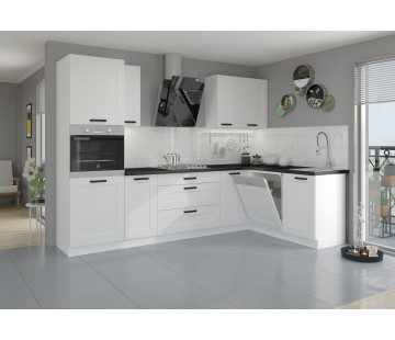 LUNA 455 cm virtuvės baldų komplektas MDF 19mm