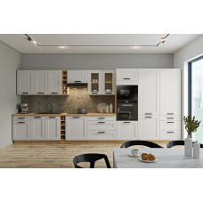 LUNA 465 cm virtuvės baldų komplektas MDF 19mm