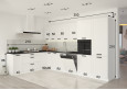LUNA 560 cm virtuvės baldų komplektas MDF 19mm