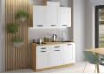 LUNA ZM 713x596 indaplovės durelės 60 cm Balta Artisan