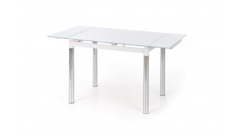 LOGAN 2 Stalas išskleidžiamas 96-142 cm balta