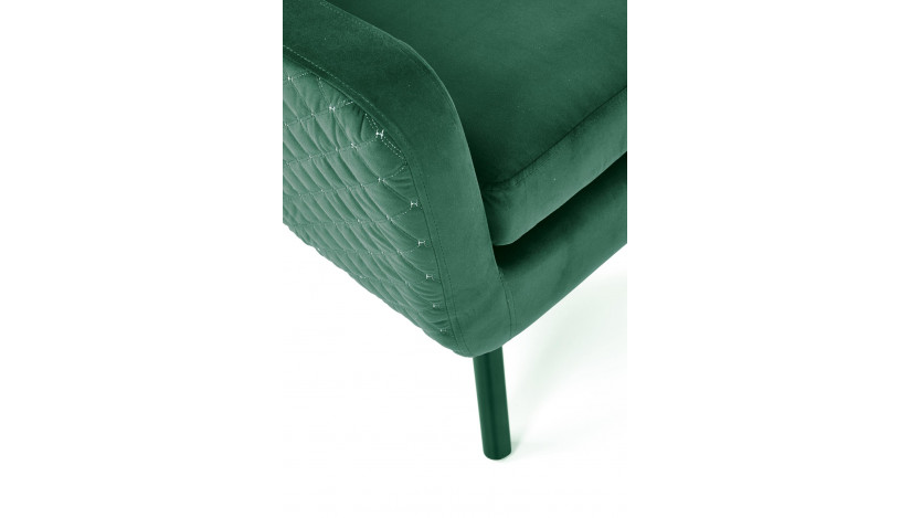 MARVEL fotelis Žalia tamsi / juoda