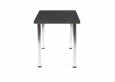 MODEX 120 stalas Stalviršis antracyt / rėmas chromuotas