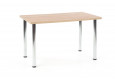 MODEX 120 stalas Stalviršis sonoma / rėmas chromuotas