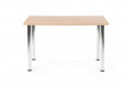 MODEX 120 stalas Stalviršis sonoma / rėmas chromuotas