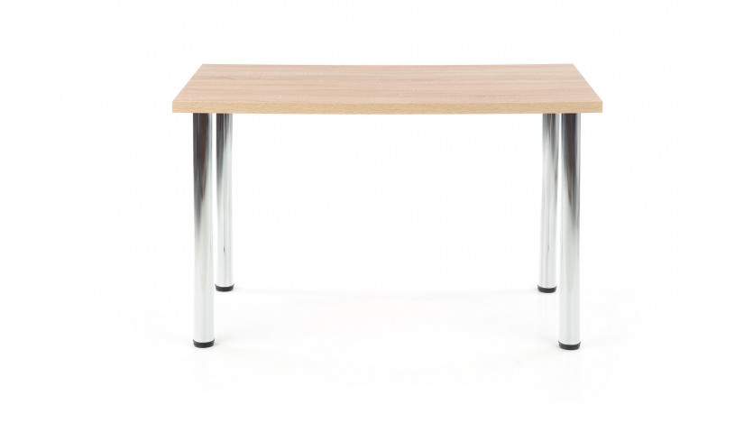 MODEX 120 stalas Stalviršis sonoma / rėmas chromuotas