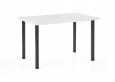 MODEX 2 120 stalas Stalviršis baltas / rėmas juodas