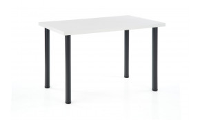 MODEX 2 120 stalas Stalviršis baltas / rėmas juodas