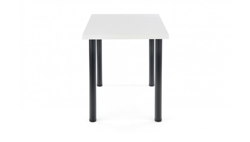 MODEX 2 120 stalas Stalviršis baltas / rėmas juodas
