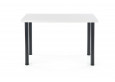 MODEX 2 120 stalas Stalviršis baltas / rėmas juodas