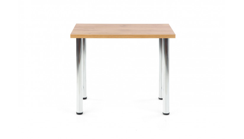 MODEX 90 stalas Stalviršis ąžuolas wotan / rėmas chromuotas