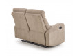 OSLO 2S sofa su relax Smėlio