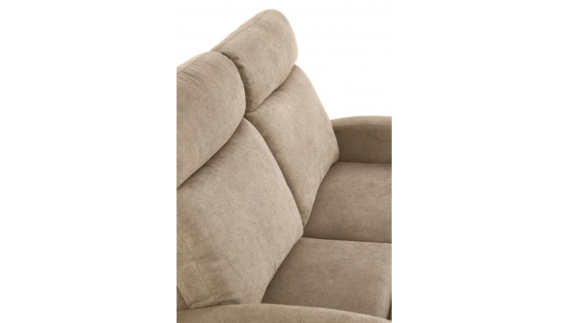 OSLO 2S sofa su relax Smėlio