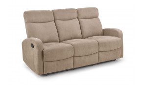 OSLO 3S sofa su relax Smėlio