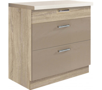 Premio PRE-22D spintelė su stalčiais 80 cm