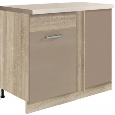 Premio PRE-24D pastatoma kampinė spintelė *110x60 kairė su lentyna