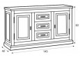 Provance Komoda 2D3S
