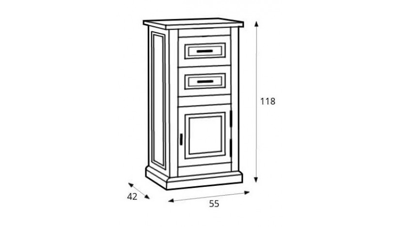 Provance Komoda 1D2S