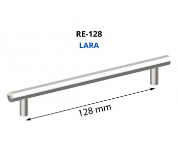 Rankenėlė aliuminio RE-128 128 mm LARA