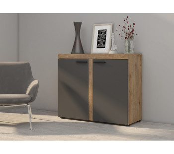 Rumba komoda 2F grafit lefkas