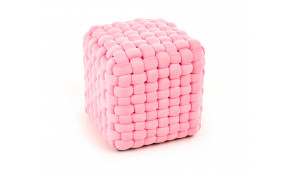 RUBIK pufas Rožinė šviesi