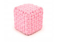 RUBIK pufas Rožinė šviesi