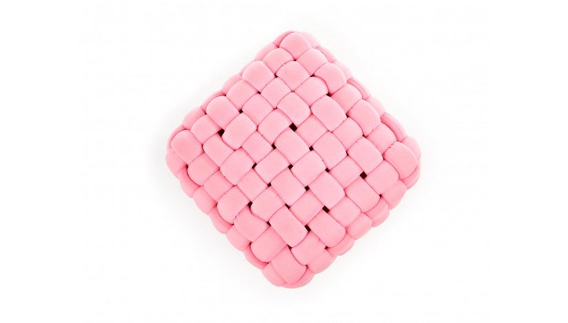 RUBIK pufas Rožinė šviesi