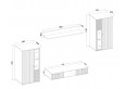 Salsa sekcija MDF LAMELE