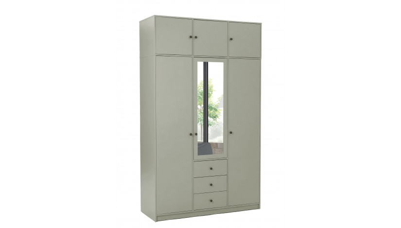 SIENA D3 LUX Spinta + antresolė Eucaliptus