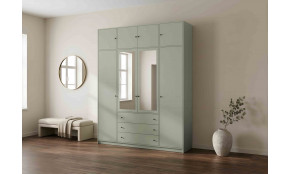 SIENA D4 LUX Spinta + antresolė Eucaliptus