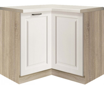 Smart SMA-16D kampinė spintelė 90x90 su lentyna