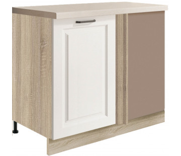 Smart SMA-24D pastatoma kampinė spintelė *110x60 kairė su lentyna