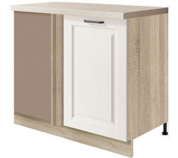 Smart SMA-25D pastatoma kampinė spintelė *110x60 dešinė su lentyna