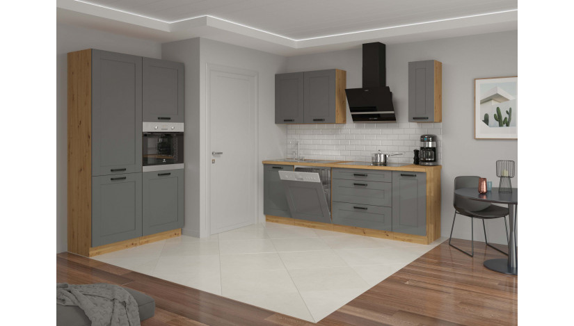 Stilo 105 ND 1F BB Pastatoma Kampinė Spintelė Dustgrey artisan