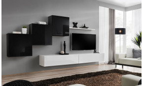 Switch X Sekcija balta blizgi / juoda blizgi 26 ZW SW 10