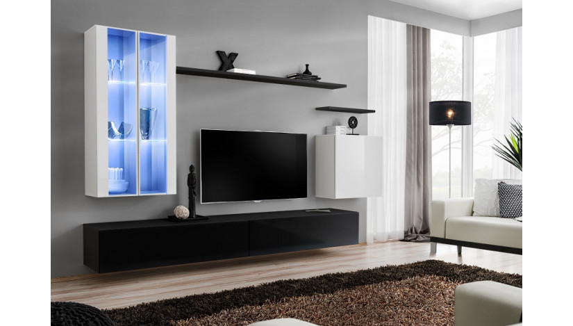 Switch XII Sekcija balta blizgi / juoda blizgi 26 WS SW 12