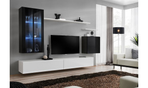 Switch XII Sekcija balta blizgi / juoda blizgi 26 ZW SW 12